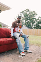 Painted Quarter Zip ( PRE-ORDER)