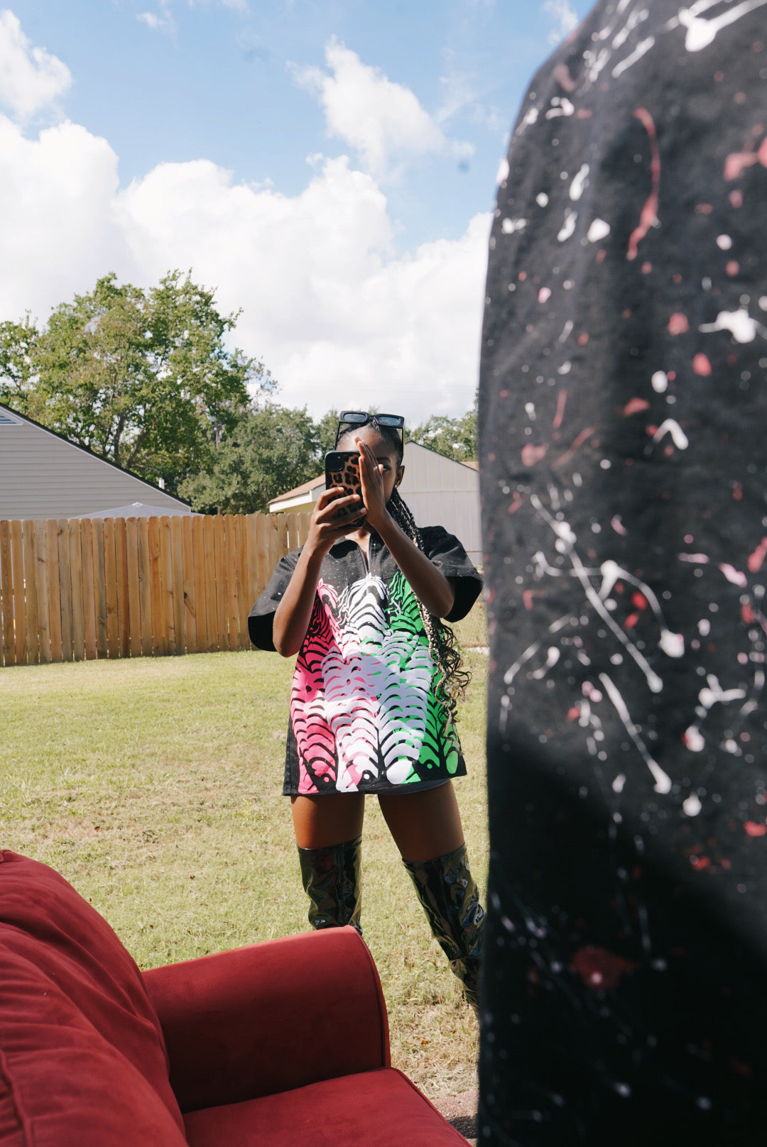 Painted Quarter Zip ( PRE-ORDER)